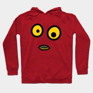 Monster Face - Yellow Eyed Yaz Hoodie